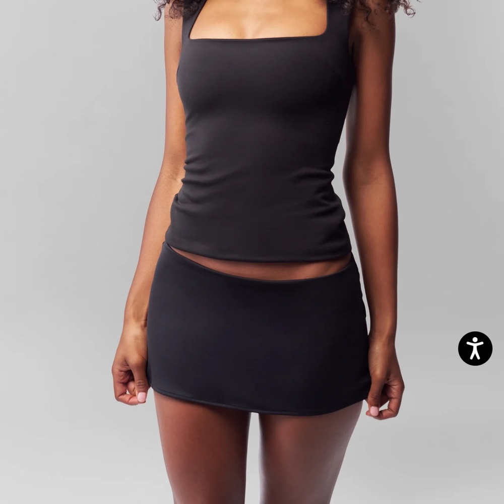 NEW- Daniele guizio micro mini skirt